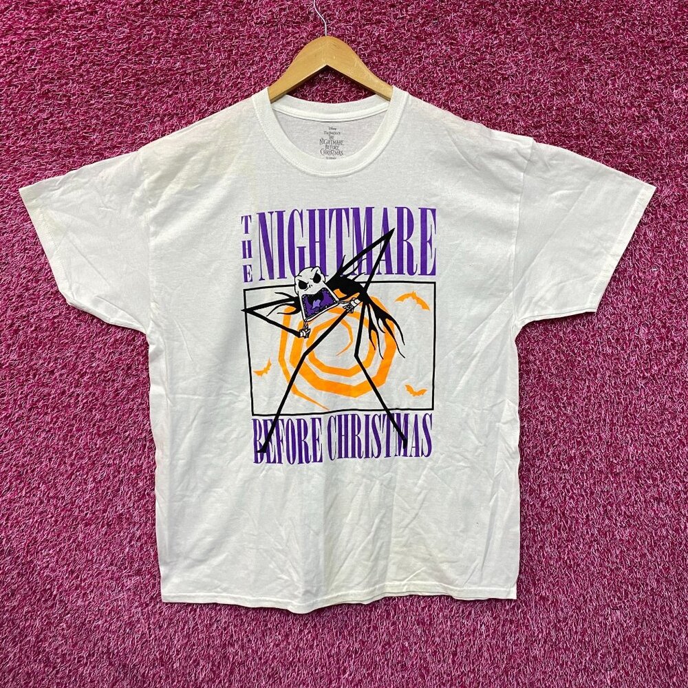 The Nightmare before Christmas Jack Skellington Disney Tee L